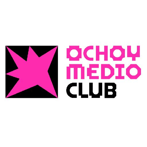 Choy Media Club logo: magenta star inside a black square on the left, with 'CHOY MEDIA CLUB' in magenta and black typography to the right.